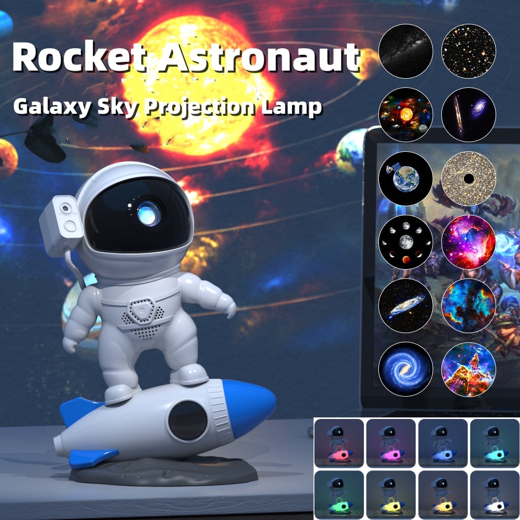 Rocket Astronaut Galaxy SKY PROJECTOR